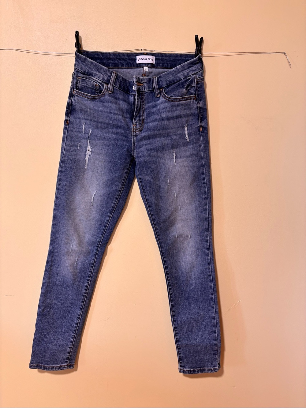 Studio Women's Skinny Jeans - Blue Wash